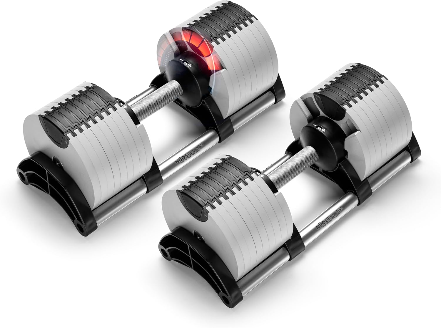 Adjustable Dumbbells 5-80 lbs: Replace 16 Sets