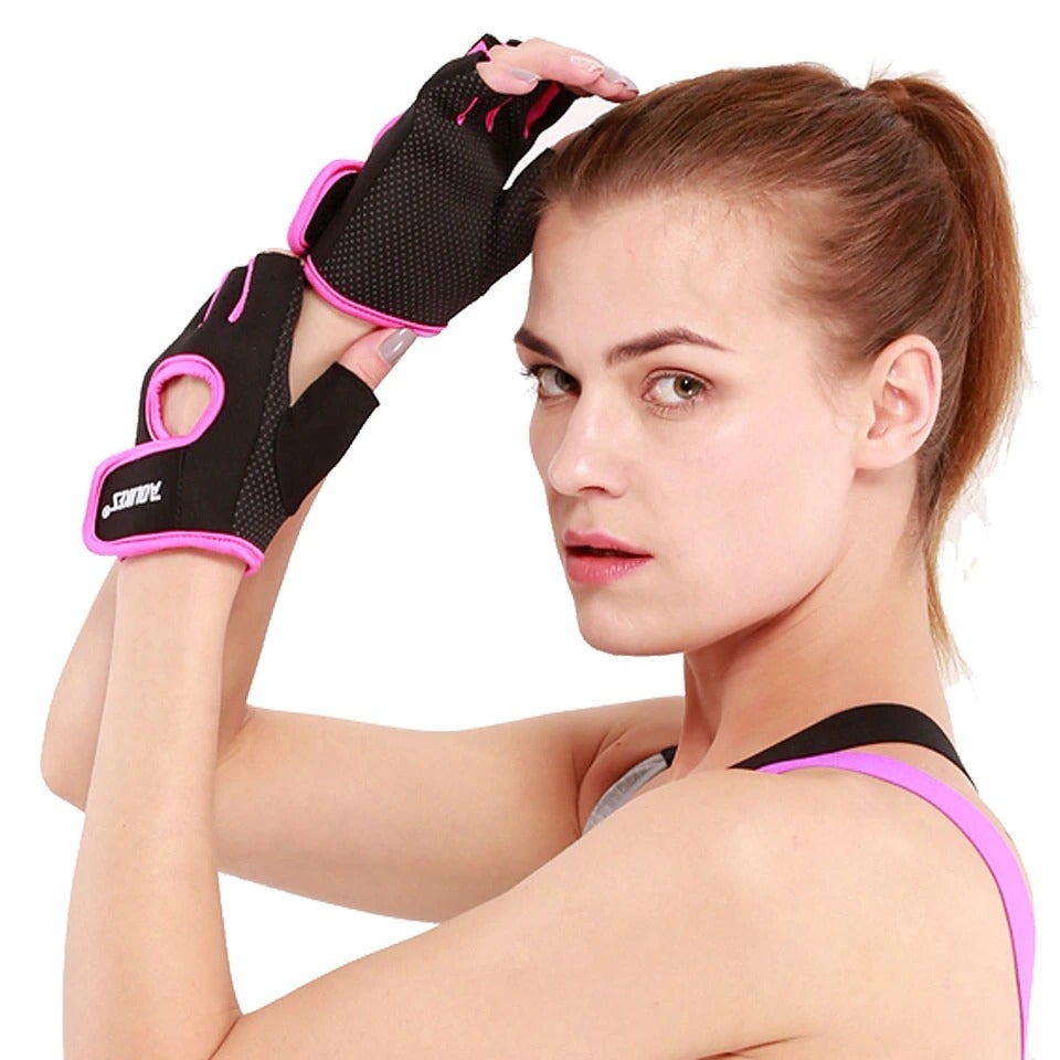 Anti-slip Half Finger Weightlifting Gloves - Sale!