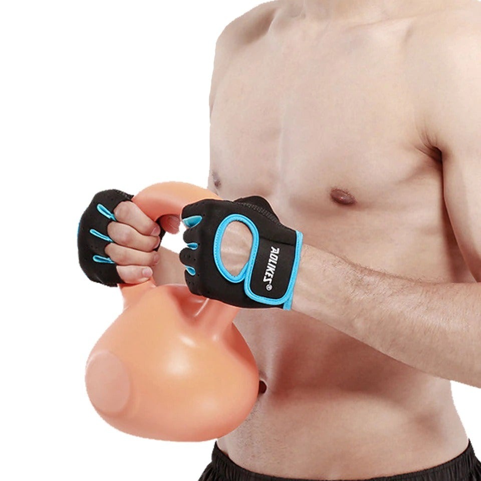 Anti-slip Half Finger Weightlifting Gloves - Sale!
