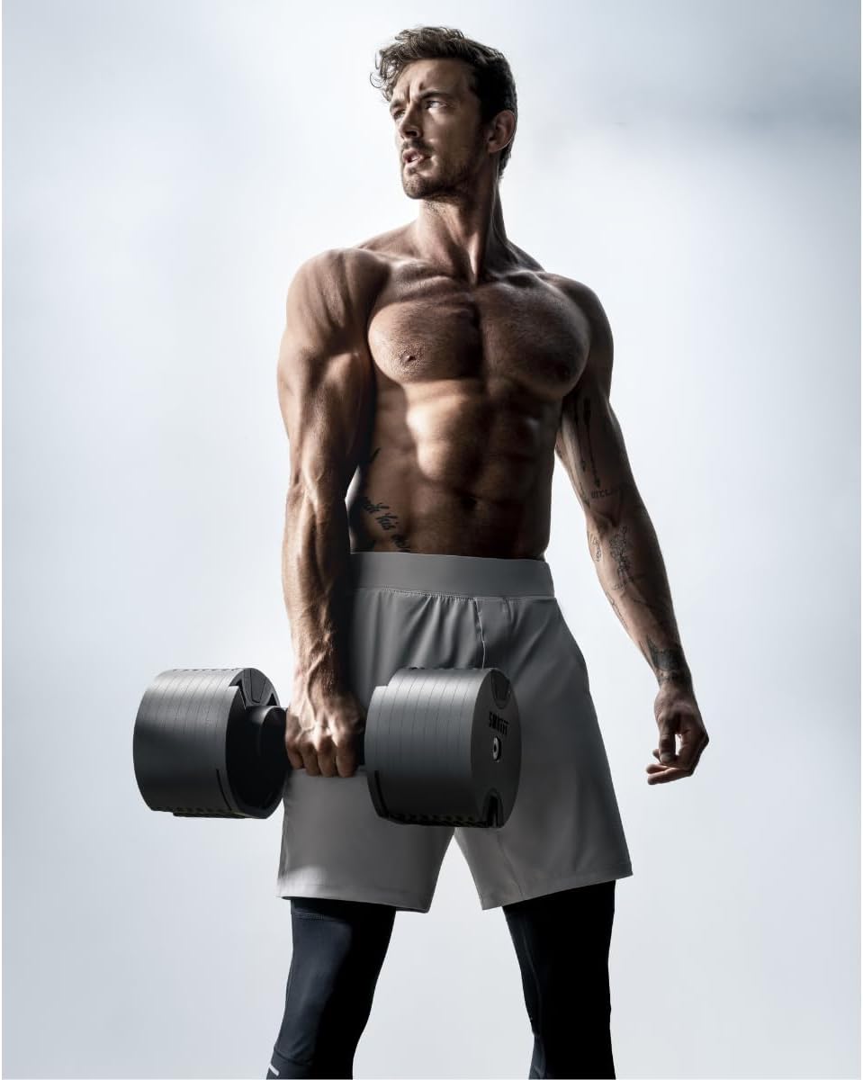 Adjustable Dumbbells Feel Real Like Traditional Dumbbells Highly Durable Best 2 Year Warranty