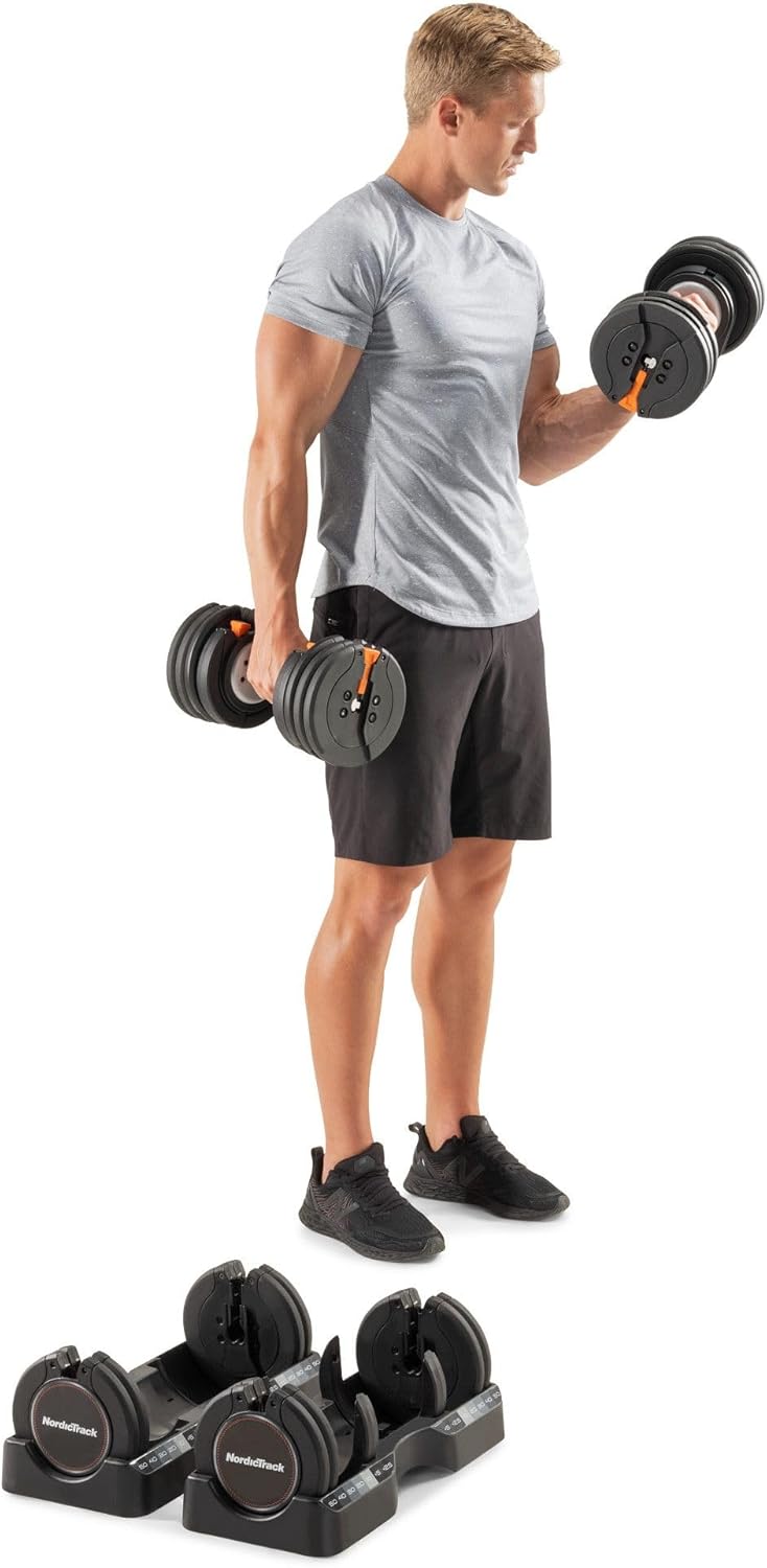 Select-a-Weight Adjustable Dumbbells
