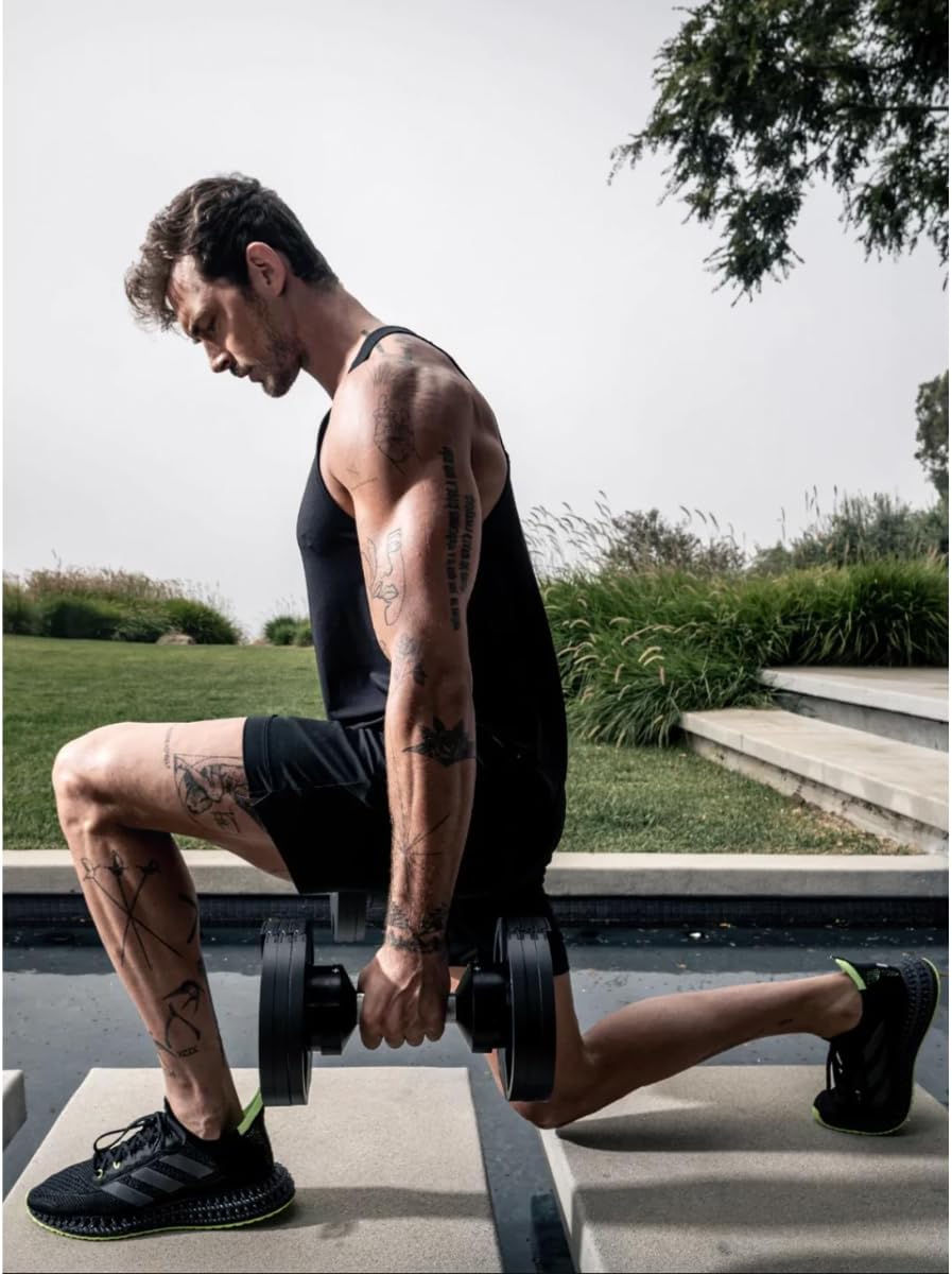 Adjustable Dumbbells Feel Real Like Traditional Dumbbells Highly Durable Best 2 Year Warranty
