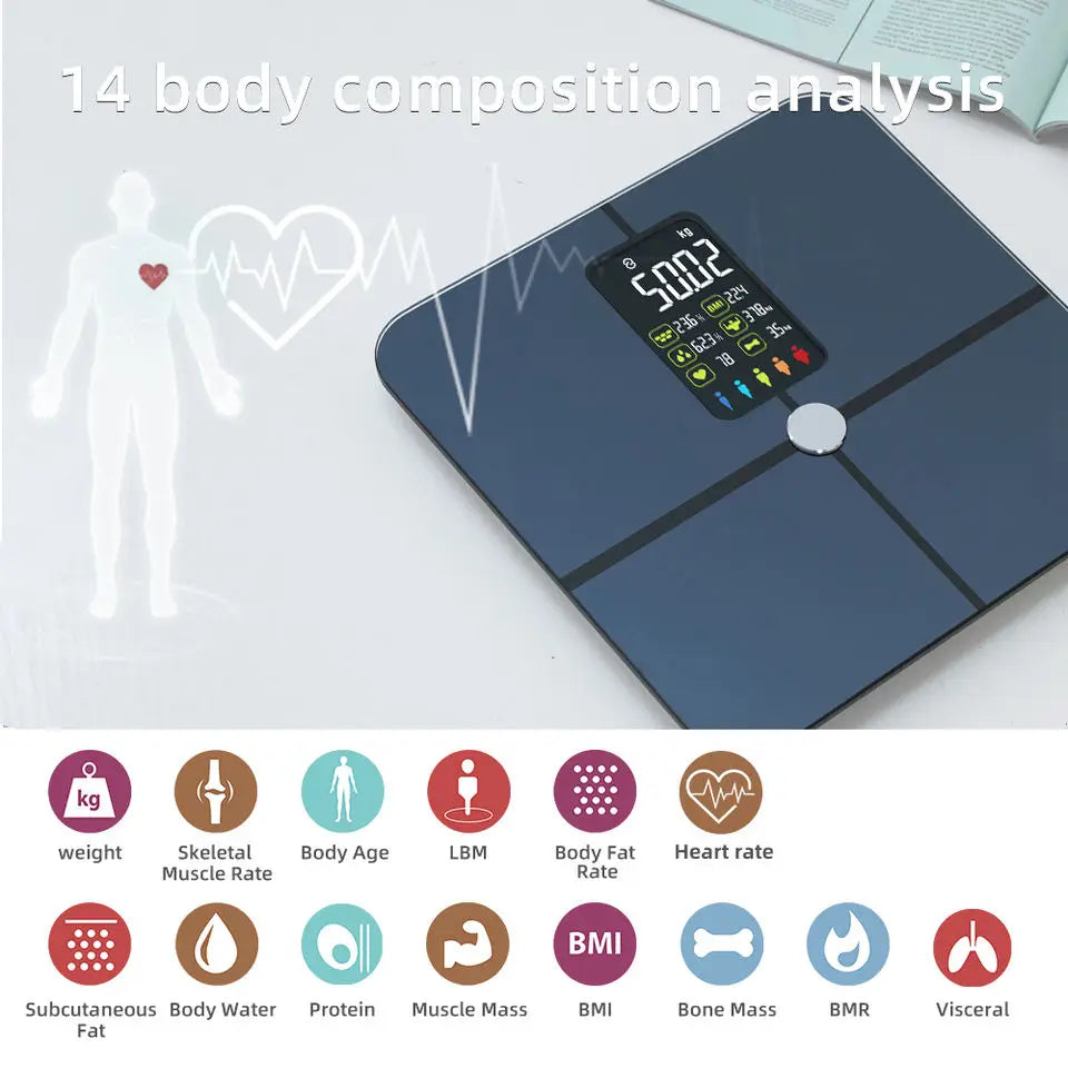 Large Display Scale for BMI Body Weight and Fat Assessment - SALE!!!